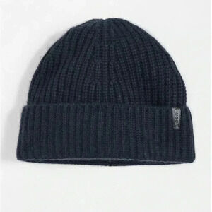 NWT VINCE Shaker Knit Beanie Blue